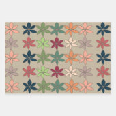 Kleurrijke Bloemenpracht Inpakpapier Vel (Voorkant 2)