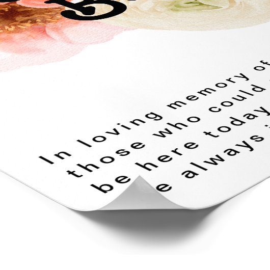 Kleurrijke Bloemenprint | Deze Kaars Brand Poster (Hoek)