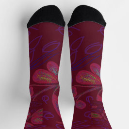 Kleurrijke Bloemensokken Sokken