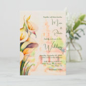 Kleurrijke Bloemenstad Rustieke Mexicaanse bruilof Kaart (Staand voorkant)