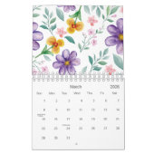 Kleurrijke Bloementuin 2026 Kalender (Mar 2026)