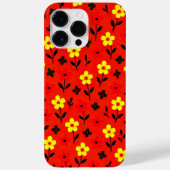 Kleurrijke bloementuin Case-Mate iPhone case (Achterkant)