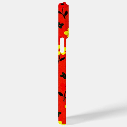 Kleurrijke bloementuin Case-Mate iPhone case (Achterkant / Rechts)