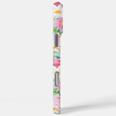 Kleurrijke Bloementuin Geborduurd Case-Mate iPhone Case (Achterkant / Rechts)