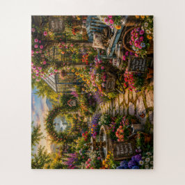 Kleurrijke Bloementuin - Legpuzzel