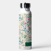 Kleurrijke bloementuin waterfles (Links)
