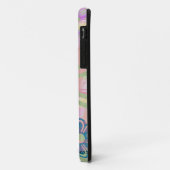 Kleurrijke bloemenuil Case-Mate iPhone case (Achterkant/links)