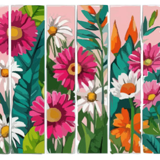 Kleurrijke Bloemenverrukking T-shirt