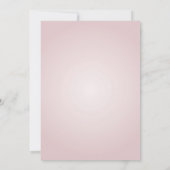 Kleurrijke bloemige trouwkaart kaart (Achterkant)