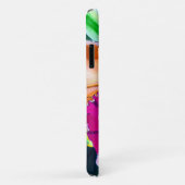 Kleurrijke bloemorchidee waterverf kunst Case-Mate iPhone case (Achterkant/rechts)