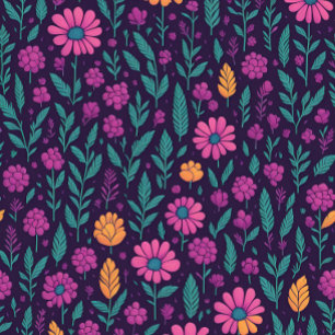 Kleurrijke Bloempatroon Leggings – Levensechte Bot