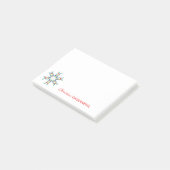 Kleurrijke Bloemrijke Mandala  Post-it® Notes (Schuin)
