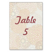 Kleurrijke Bloesem Bruiloft Kaart (Voorkant)