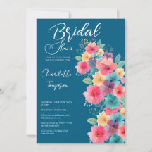 Kleurrijke Bloesems Bruids Bash