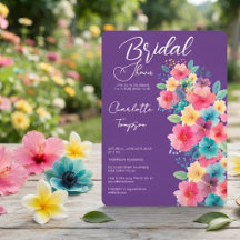 Kleurrijke Bloesems Bruidsfeest