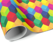 Kleurrijke blokjes cadeaupapier (Rol Hoek)