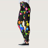 Kleurrijke blokken 2 leggings (Links)
