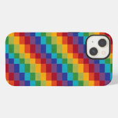 Kleurrijke Blokken iPhone Hoesje (Achterkant horizontaal)