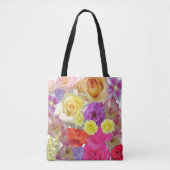 Kleurrijke Bloom Tas – Levendige Floral Bag (Voorkant)