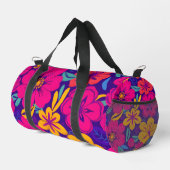 Kleurrijke Blooms-Dopamine Style-Retro bloemen Plunjezak (Rechterhoek)