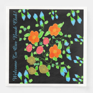 Kleurrijke Boek Club Papier servetten