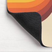 Kleurrijke bogen in retro-stijl muismat (Hoek)