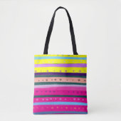 kleurrijke Boheemse Abstracte kunst Tote Bag (Voorkant)