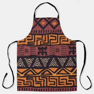 Kleurrijke Boheemse Tribal Geometric Schort