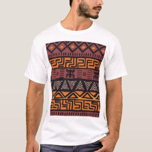 Kleurrijke Boheemse Tribal Geometric T-shirt