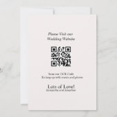 Kleurrijke Bohemian Save the Date Kaart (Achterkant)