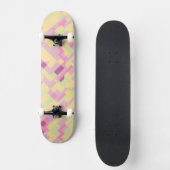 Kleurrijke Boho Abstract Persoonlijk Skateboard (Voorkant)