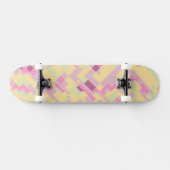 Kleurrijke Boho Abstract Persoonlijk Skateboard (Horizontaal)