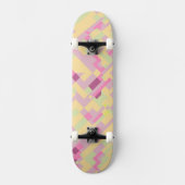 Kleurrijke Boho Abstract Persoonlijk Skateboard (Voorkant)