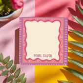 Kleurrijke Boho CUSTOM Chic Monogram Gepersonalise Post-it® Notes