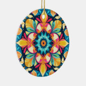 Kleurrijke Boho  Decoratief Keramisch Ornament (Rechts)