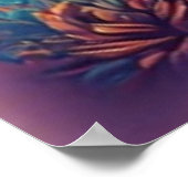 Kleurrijke Boho Desert Cactus Art Poster (Hoek)