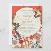 KLEURRIJKE BOHO FLORAL KAART (Voorkant)