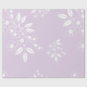 Kleurrijke Boho Floral Patroon Esthetisch Cadeaupapier