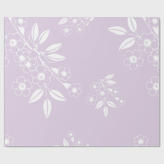 Kleurrijke Boho Floral Patroon Esthetisch Cadeaupapier