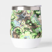 Kleurrijke Boho Pastel Fractale Marmer Abstracte K (Links)