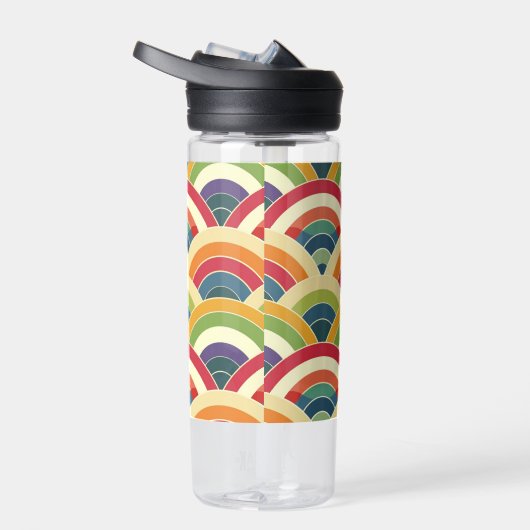 Kleurrijke Boho Rainbow Kinder Waterfles (Rechts)