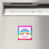 Kleurrijke Boho Regenboog Magneet (Insitu (Vaatwasser))