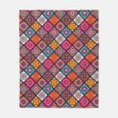 kleurrijke boho - stijl fleece deken (Voorkant)