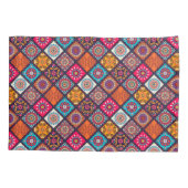 kleurrijke boho - stijl kussensloop (Achterkant)