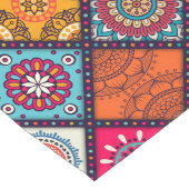 kleurrijke boho - stijl lange tafelloper (Hoek)