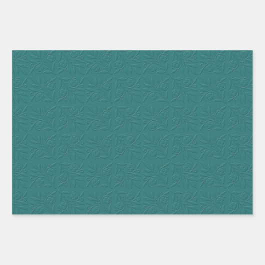 Kleurrijke Boho stijl verjaardag of andere gelegen Inpakpapier Vel (Voorkant 2)