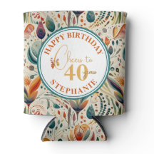 Kleurrijke Boho stijl Volwassen Verjaardagsfeest