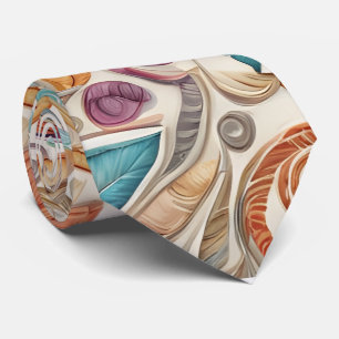 Kleurrijke Boho Stropdas