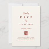 Kleurrijke Boho Wildflower Fall Wedding Kaart (Achterkant)