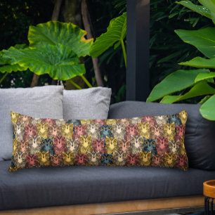 Kleurrijke Boho Woodland Uil Patroon Lichaamskussen